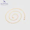 Chains Xuping Jewelry Arrival Simple 50cm 60cm Chain Pendant Necklace Of Gold Color Women Men Exquisite Gift X000441947