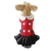 Hundkläder ankomst husdjur leveranser docka krage flicka klänning kostym mode klädjacka festkläder