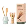 Juegos de té de té Bamboo Batcheo de té Batchos naturales Herramientas Profesional Cepillo de agitación Ceremonia Cepillos de herramienta Drop entrega Dyyy1