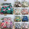 Bedding Sets Cover Tropical Folhas Tropicais Flores Impressas Conjunto Twin SettLur