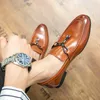 Casual Shoes High Quality Loafers Men Tassel Formal Leather Men's Comfortable Breathable Brand Driving