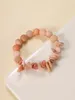 Strand Niche Light Luxury Jewelry Women's Natural Stone Beaded Bracelet Ladies Girls