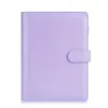 Binder A5 PU PETH BILTTANO BUTOLLA BUTOLLO 6 RINGHI ALLA RINGO CON DESIGN ELESTRO, COPERCHIO DI BINTER ORGANIZZATORE PERSONALE con chiusura magnetica