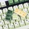 Accessories Korean keycap 124 Keys Matcha Green Mechanical keyboard Keycaps Dye Sublimation XDA Keycap PBT Key caps For Cherry MX Switch