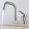 Bathroom Sink Faucets 1PC 304 Stainless Steel Basin Faucet Tap Cold And Mixer Bathtub Thermostats Showers Bathtubs Part