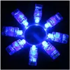 Party Decoration Mini Led Finger Lights Small Size Toy Night Whole Pl On Off Laser Drop Delivery Home Garden Festive Supplies Event Dhid8