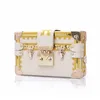 Evening Bags Amberler Fashion PU Leather Women Messenger High Quality Ladies Mini Shoulder Box Bag Designer Casual Rivet Crossbody