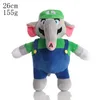 Groothandel schattige Luigi-kussens pluche speelgoed voor kinderspel Playmates Holiday Gifts Claw Machine Prijzen 20-30 cm