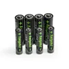 Laiphi AA AAA 1.5V Lithium Rechargeable Battery et Charger Set, facturant 4 AA et 4 AAA à la fois