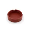 Asstruys Sile Asstray Solid Color Round Anti-Shock Smoke Ash Tray Fashion Milieu Rookaccessoires Drop levering Huis Garde Dhxjd