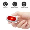 Självförsvar Siren Safety Alarm For Women Keychain med LED Light Personal Self Larm Personlig säkerhet Nyckelring Alarm