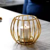 Titulares de vela Pumpkin Squinder Tom Tea Light Table Votive Table Piece Central Decor