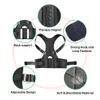 Thérapie magnétique Correcteur de posture de dos avec support d'épaule réglable pour la correction assise respirante et façonner 240402