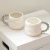 Kubki galwaniczne ceramiczne kubek domowy biuro kawy Prezent dla dziewcząt w Internecie celebrytka para picie