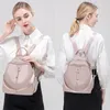 Torby szkolne GPR skórzane plecaki plecaki kobiety Travel Girl's Bag Fashion Sling na żeński plecak