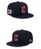 2024 Clevand "Indiens" Baseball Snapback Sun Caps Champions Champions World Series Men Women Football Chapeaux Snapback Strapback Hip Hop Sports Hat Mix Order A1