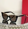Women Butterfly sunglasses SL 570 Trend Classic Top Quality New Girl Cat Eye Acetate Fashion Vintage Signature Anti-UV400 Polarized Luxury Lady Eyeglasses