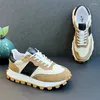 Zapatos casuales llegando hombres de cuero genuino forrest gump diseñador de lujo de verano jóvenes tendencia a caminar viajes gruesas de zapatillas