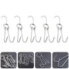 Küchenspeicher 10 Stcs Ham BBQ Hook Sturdy Hooks Braten kommerzieller Edelstahl Fleisch Verarbeitung Praktischer Grill Speck Shop