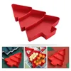 Dinnerware Sets Christmas Tree Fruit Plate Candy Tray Snack Display Decorative Cupcake Containers Nuts Xmas Shaped Serving Cheese