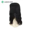 Q6L 7x9 16 Lace Front Hair Toppers Q6 French PU Base Straight Burman Remy Human Toupee for Woman 240402