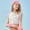 Декоративные цветы 4pcs/Set Hawaiian Party Descoration украшение гирлянды искусственное ожерелье Гавайи весеннее пляжное браслет