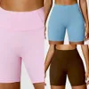 Lu Align Women Align Quick Legging Drying Cycling Workout Gym Squat Proof High Waist Fitness Tight Shorts Sports Short Jogger Lemon Woman Lady