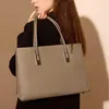 Evening Bags MS Elegant Woman Leather Bag Casual Tote Luxury Thick First Layer Cow Skin Handbag Shuolder Brief Case Lady Daily 2024