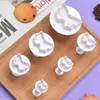 Baking Moulds 3pcs White Butterfly Biscuit Mold Cake Fondant Craft Suitable For