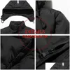 Herren Down Parkas Herren Winterjacken Großgröße dicke warme Kapuze -Mäntel für Männer übergroße Jacke Outwear Windbrecher Kleidung Dhqrx