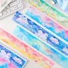 Geschenkwikkeling 5 cm 3m Kawaii Cloud Washi Tape Decoratieve stick Labels Dagboek Scrapbooking Collage Materiaal Junk Journal Supplies