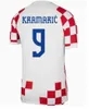 2025 Euro -Pokal Kroatien Fußballtrikot