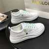 Fitness Shoes Fashion Chunky Sneakers Plateforme Ulzzang Leather Vulcanie Woman Vulcanis