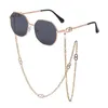 Hommes Femmes Punk Sun Glasshes Brand Designer Retro Alloy Polygon Sunglasses Femmes Luxury Shades avec une Lunette de soleil Lanyard 240402