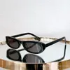 2024 Modne oko oko oka SLLL557 z projektantami okularów przeciwsłonecznych z pudełkiem Najwyższej jakości klasyczny styl anty-UV400 Oczy retro unisex jazda
