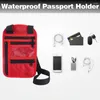 保管バッグ隠された旅行ウォレットIDバッグRFID保護されたネックポーチ安全な観光のための多機能能力
