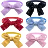 Dog Apparel 50/100Pcs Mixcolor Small Cat Bowties Style Neckties Collar Bright Color Pet Grooming Products For Dogs