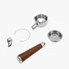 58 mm 3 Oor roestvrijstalen Portafilter voor Barsetto -koffiezetapparaat Grote filter enkele/dubbele tuitgreep koffieaccessoires 240326