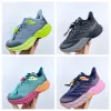 Kids Running Shoes Hoka One One Enfant Athletic Hokas Sneaker Triple Black White Rainbow Worldwide Big Girls Garotas Baby Infantil Treinadores Esportes Sapato