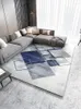 カーペットリビングルームのための北欧の幾何学厚い敷物の寝室の装飾ソファコーヒーテーブルベッドサイドマットシンプルな学習カーペット