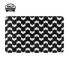 Tapis cchevron motifs noirs blancs 3 tailles de tapis maison tapis géométrique moderne moderne chic de couleur contemporain concepteur