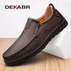 Scarpe casual Dekabr Fashion Spring Summer Men Slip su moca