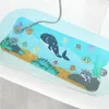 Dywany bez BPA maluch do kąpieli Safe Fun Cartoon Printed wanna dla dzieci przeciwpoślizgowe otwory drenażowe mocne ssanie dzieci