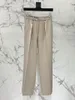 Pantaloni da due pezzi da donna 3.18 klasonbell temperamento bling cristallo diamante in lana lady sidone donna blazer corto a bottone singolo o dritto