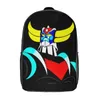 Sac à dos Grendizer Goldoraks 17 pouces épaule vintage confortable collaborure de couverture durable classique