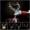 Bar Tools Zink Alloy Wine Pourer Creative Deer Head Cork Wines Stopper Tafel Decoratie Supplies 5 Style Drop Delivery Home Garden K Dhndb