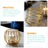 Titulares de vela Pumpkin Squinder Tom Tea Light Table Votive Table Piece Central Decor