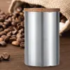 Bottiglie di stoccaggio contenitore per caffè con coperchio in legno ermetico contenitore di cibi portatile multiuso per biscotti per spezie di caramelle