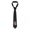 Bow Ties With Cool Sunglasses Teddy Bear Classic Men's Printed Polyester 8cm Width Necktie Cosplay Party Accessory