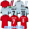 24 25 Portogallo B.Fernandes Soccer Maglie Nazionale 2024 Bruno Fernandes Joao Felix Ronaldo Bernardo Diogo J. Joao Cancelo Football Kits